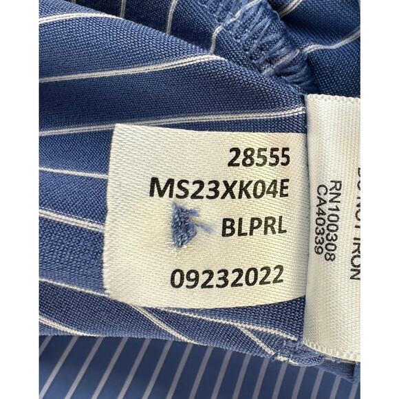 Peter Millar Duet Performance Jersey Golf Polo Men’s Big & Tall Size XXL Blue - Picture 8 of 9